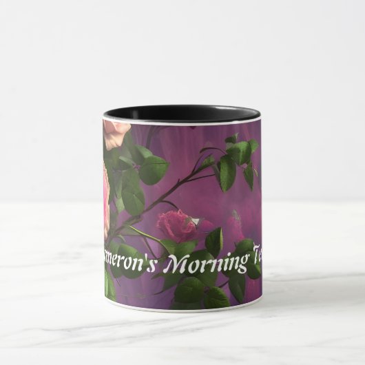 Cameron's Morning Tea Gepersonaliseerd  Mok (Midden)