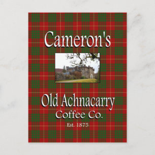 Cameron's Old Achnacarry Coffee Co. Briefkaart