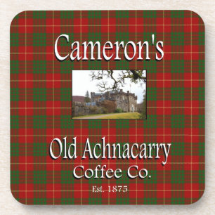 Cameron's Old Achnacarry Coffee Co. Onderzetterset Bier Onderzetter