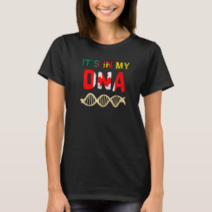 Cameroon Cameroonian UK Canada Canadian Flag Hand T-shirt