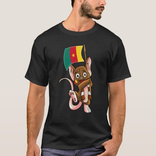 Cameroon Fan Mouse T-shirt (Voorkant)