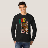 Cameroon Fan Mouse T-shirt (Voorkant volledig)