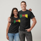 Cameroon flag Africa patriotic hikers backpackers T-shirt (Unisex)