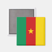 Cameroon Flag Magnet (Voorkant / Achterkant)