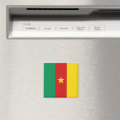 Cameroon Flag Magnet (Insitu (Vaatwasser))