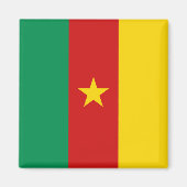 Cameroon Flag Magnet (Voorkant)