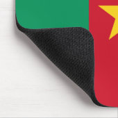 Cameroon Flag Mousepad Muismat (Hoek)