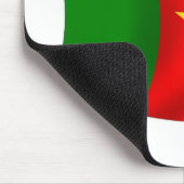 Cameroon Flag Mousepad Muismat (Hoek)