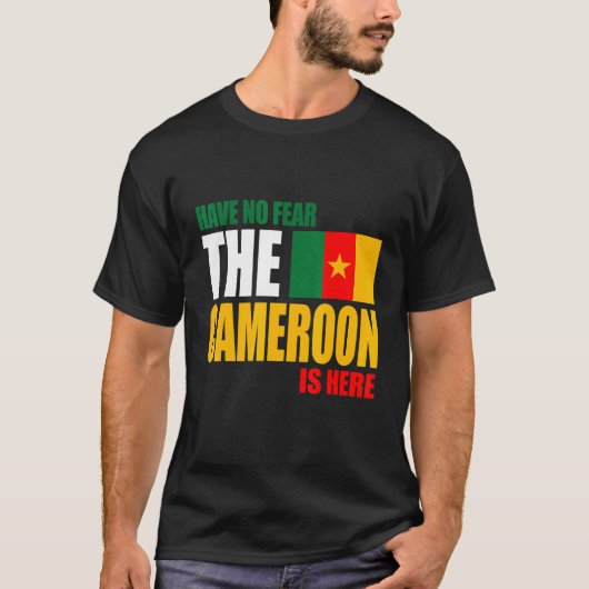 Cameroon Flag of Cameroon Cameroon Flag T-shirt (Voorkant)