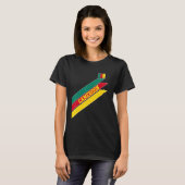 Cameroon Football Supporter Visitor Cameroon Socce T-shirt (Voorkant volledig)