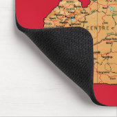 Cameroon Map Mousepad Muismat (Hoek)