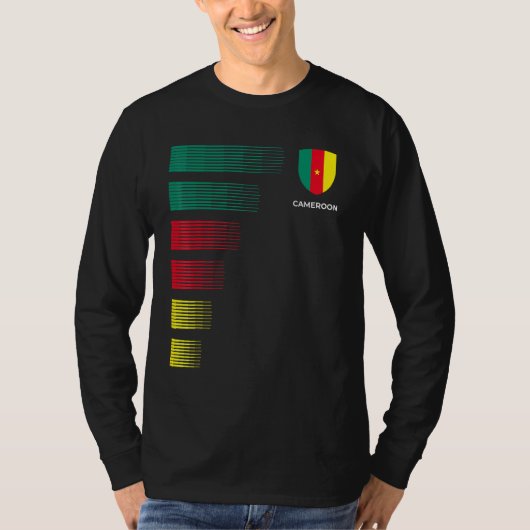 Cameroon Soccer Jersey T-shirt (Voorkant)