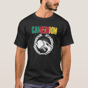 Cameroon Table Tennis Cameroonian Ping Pong Suppo T-shirt