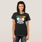 Cameroon Table Tennis Support Cameroonian Ping P T-shirt (Voorkant volledig)