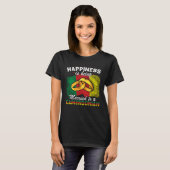 Cameroonian Marriage Cameroon Married Flag Wedded T-shirt (Voorkant volledig)