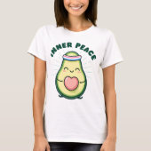 Camicia Avocado, T-shirt Schattige Aguacate Lover, (Voorkant)
