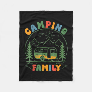 Camiling familie 2026 kamperen zomer vakantie bema fleece deken