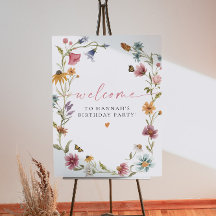 CAMILLA Boho Wildflower Girl 1e verjaardag