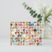 Camilla de Errico Grid Postcard Briefkaart (Staand voorkant)