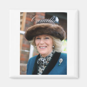 Camilla Duchess van Cornwall Magneet