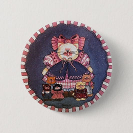 Camilla Kat Button Pin