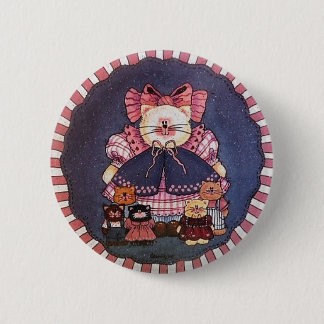 Camilla Kat Button Pin