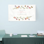 CAMILLA Little Wildflower wordt één verjaardag Spandoek (Beurs)