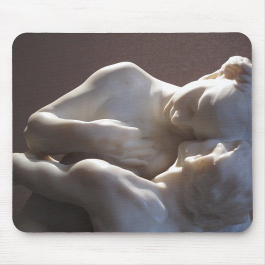 Camille Claudel liefdeskus mousepad Muismat (Voorkant)