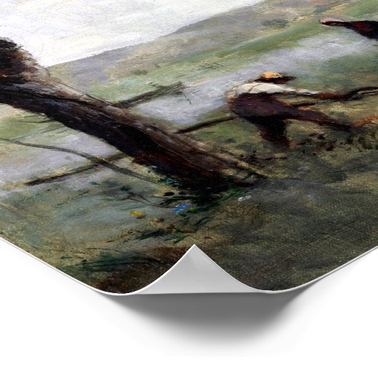 Camille Corot Souvenir van Coubron Poster (Hoek)