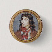Camille Desmoulins Ronde Button 3,2 Cm (Voorkant)
