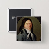 Camille Desmoulins Vierkante Button 5,1 Cm (Voorkant /achterkant)