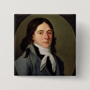 Camille Desmoulins Vierkante Button 5,1 Cm