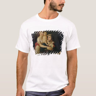 Camille Desmoulins zijn vrouw Lucile en hun T-shirt