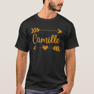 CAMILLE Gepersonaliseerde naam Grappige verjaardag T-shirt