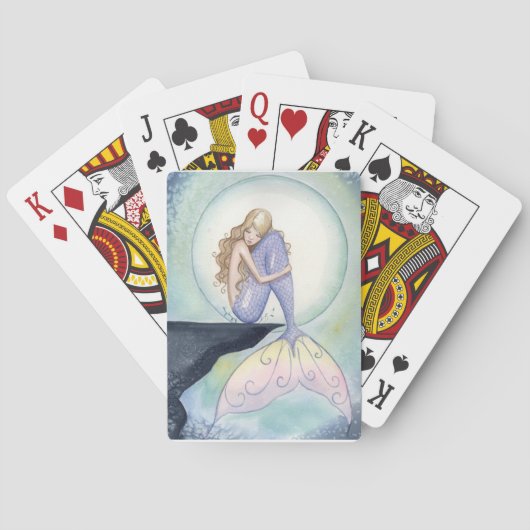 Camille Grimshaw op de kledingkaarten van Rest Mer Pokerkaarten (Achterkant)