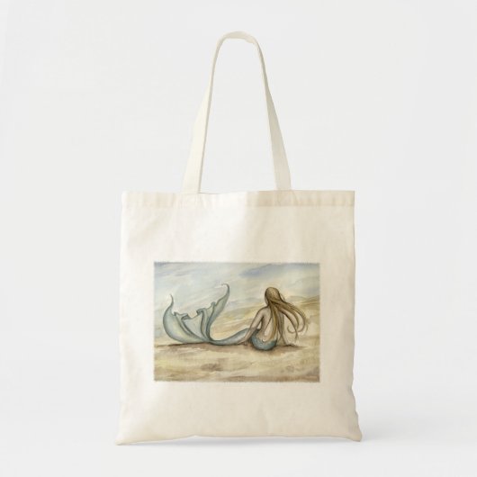 Camille Grimshaw Seaside Mermaid Canvas tas (Voorkant)
