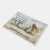 Camille Grimshaw Seaside Mermaid Doormat Deurmat (Schuin)