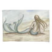 Camille Grimshaw Seaside Mermaid Pillowcase Kussensloop (Voorkant)