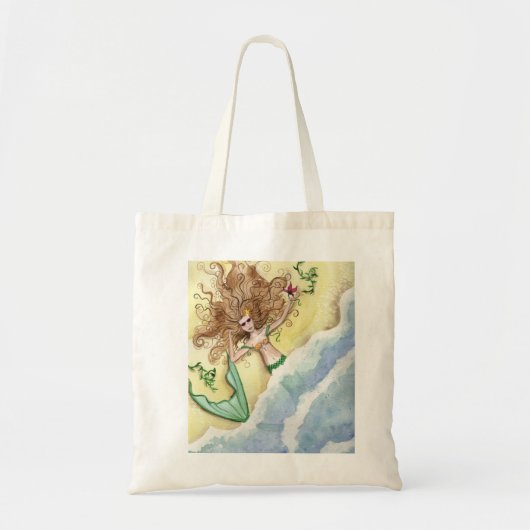 Camille Grimshaw spoelde Mermaid Bag op Tote Bag (Voorkant)