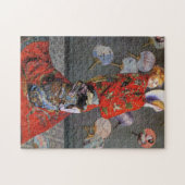 Camille in de Japanse Costume Monet Fine Art Legpuzzel (Horizontaal)
