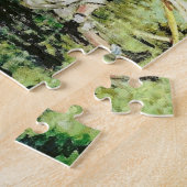 Camille & Jean in Garden Argenteuil Monet Fine Art Legpuzzel (Zijkant)