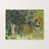 Camille & Jean in Garden Argenteuil Monet Fine Art Legpuzzel (Horizontaal)