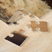 Camille met Small Dog Monet Fine Art Legpuzzel (Zijkant)