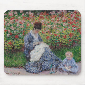Camille Monet and a Child in the Artist's Garden i Muismat