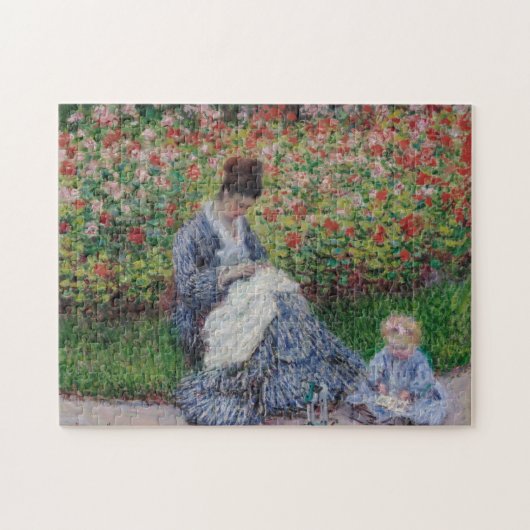 Camille Monet Child Artist's Garden, Monet Puzzle Legpuzzel (Horizontaal)