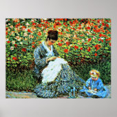 Camille Monet en Child Poster (Voorkant)