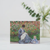 Camille Monet en een kind van Claude Monet Briefka Briefkaart (Staand voorkant)