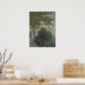 Camille Monet in de tuin Poster (Keuken)