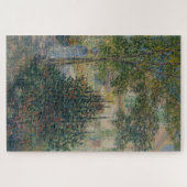 Camille Monet in de tuin van Argenteuil Legpuzzel (Horizontaal)