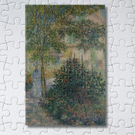 Camille Monet in de tuin van Argenteuil Legpuzzel